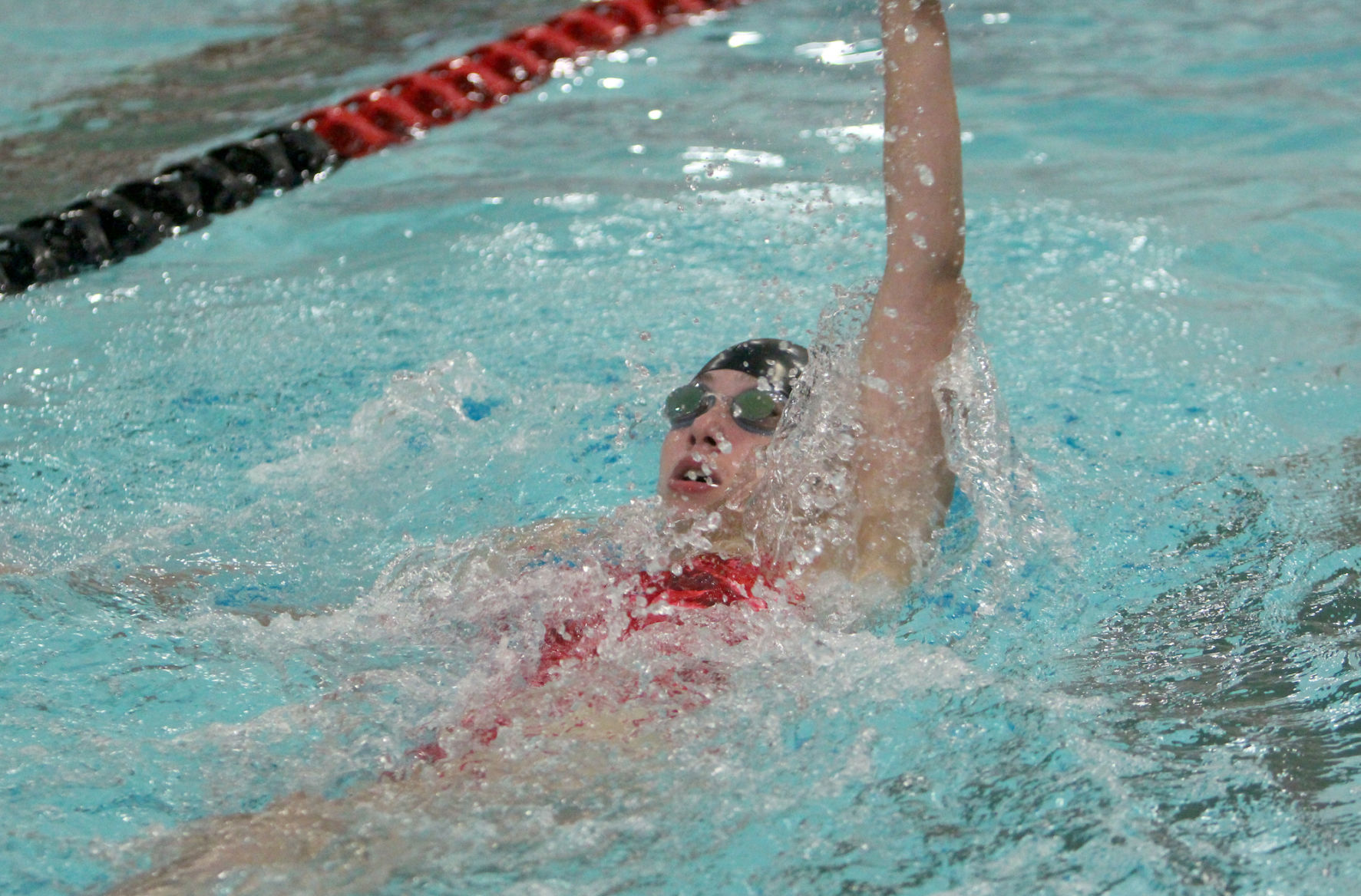Hudson at Chi-Hi girls swimming 9-10-19
